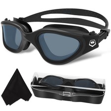 Polarized Swimming Goggles Anti-Fog Anti-UV No Leak Clear Vision for Men Women