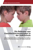 Anna Pongratz | Die Relevanz Von Geschlechterstereotypen In Der Volksschule