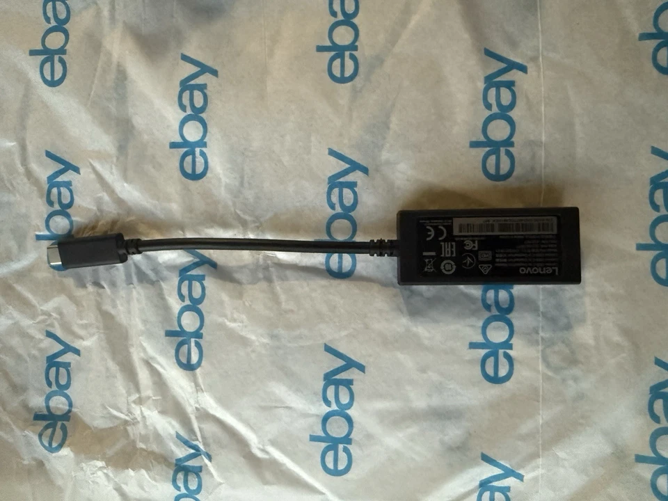 Genuine Lenovo USB-C to HDMI 2.0b Video HD Adapter NEW Original Cable - Image 2 of 2