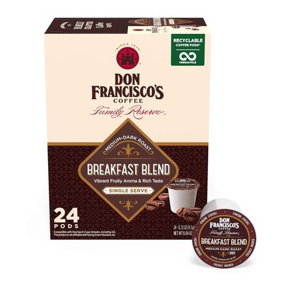 Breakfast Coffee Pods Medium Roast