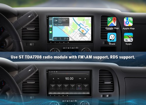 CAM+DVR+Android 13 8Core 6+64 8"Car Stereo GPS DSP For Chevy Silverado GMC Yukon - Picture 17 of 24
