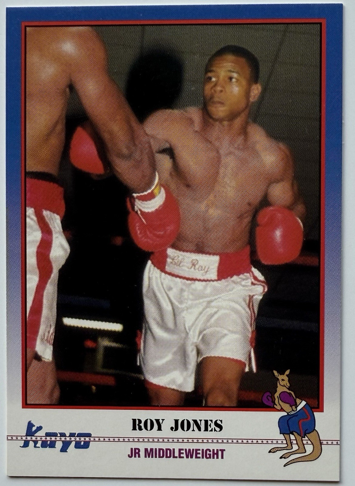 ROY JONES #116 JR Middleweight Rookie Card Boxing Card (1991 Kayo)