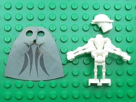Lego Star Wars: General Grievous With Cape Minifigure Sw0134 From Set 7255