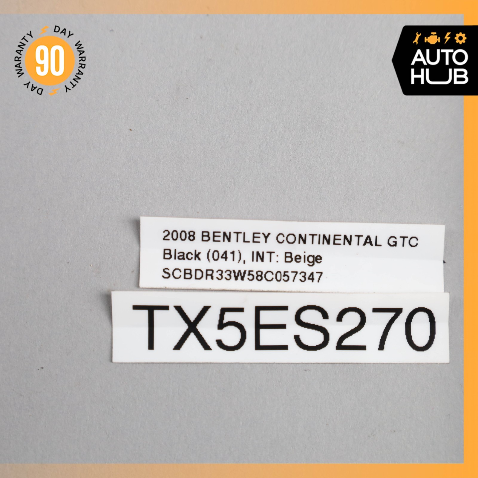 03-10 Bentley Continental GTC GT Left Side Fuel Pump Hose Line 3D0919715H OEM