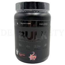 Transparent Labs Bulk Black Pre-Workout Water...