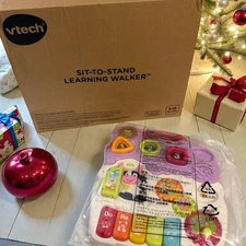 NEW VTech Sit to Stand Learning Walker Pink Musical Activity Toy 9 36 Months