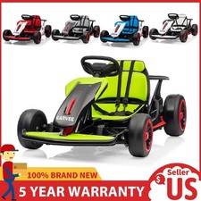 Kids 24V Electric Drift Go Kart ,200W Dual Motor Ride On Drift Kart ,Racing Toy
