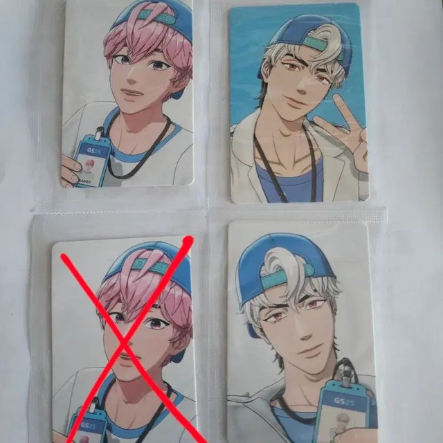 PlayV GS Proof Photo Card Bambi & Eunho Poka