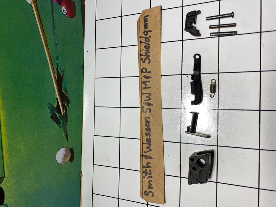 smith& wesson s&w m&p shield 9mm.slide inserto gatillo y piezas de reparación Foto 2 de 3