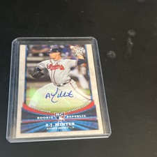 Topps A.J. Minter Rookie Republic Autograph #RR-AM 2018 Atlanta Braves