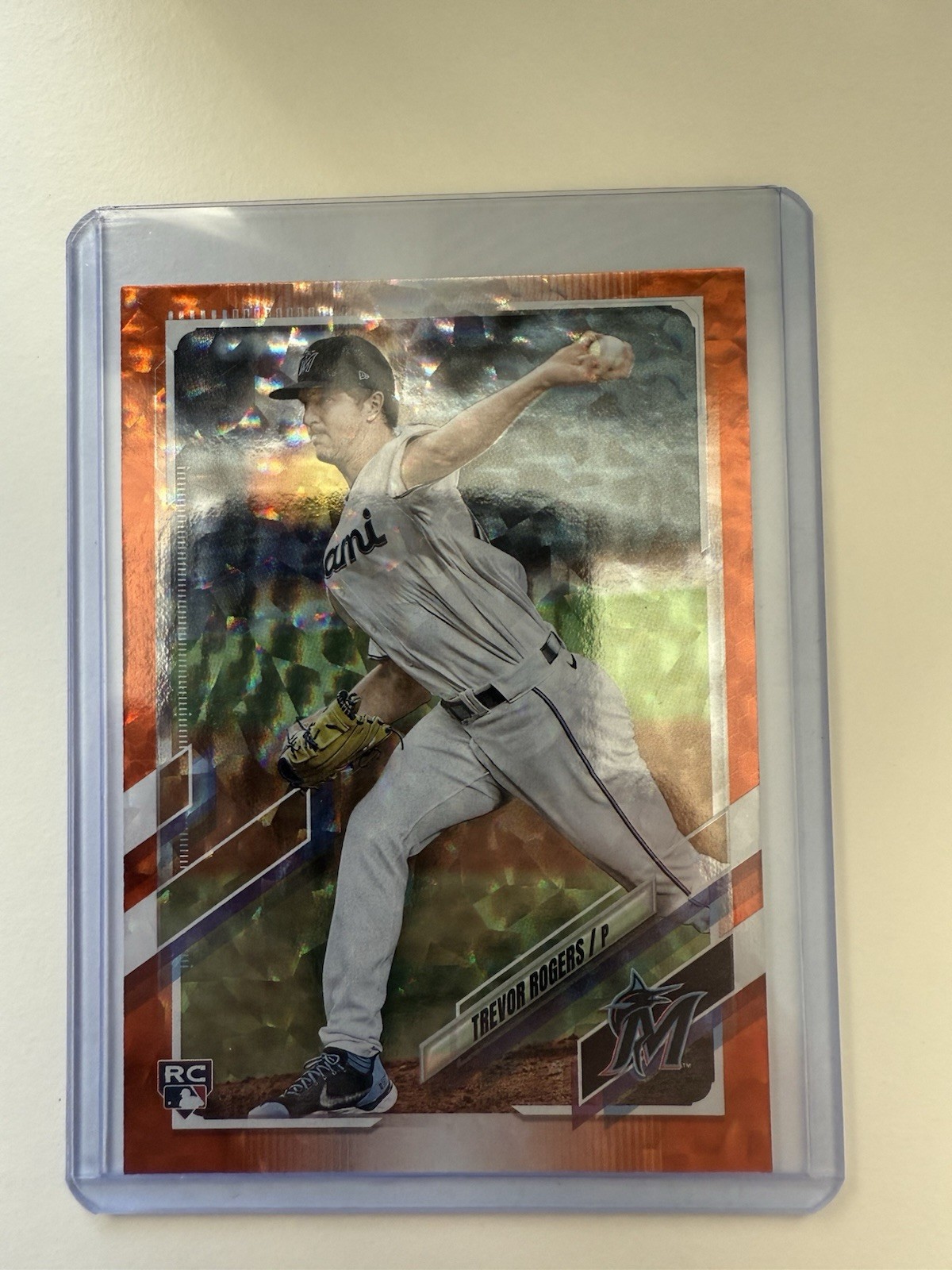 2021 Topps - Trevor Rogers #563 Orange /299 (RC)