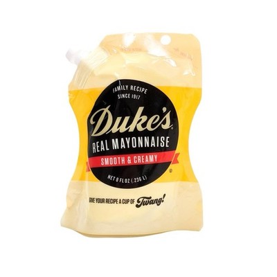  *.Duke's Mayonnaise   Squeeze Pouch, 8 oz *.