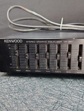 Kenwood GE-291 Graphic Equalizer 7 Band 2 Channel Stereo EUC