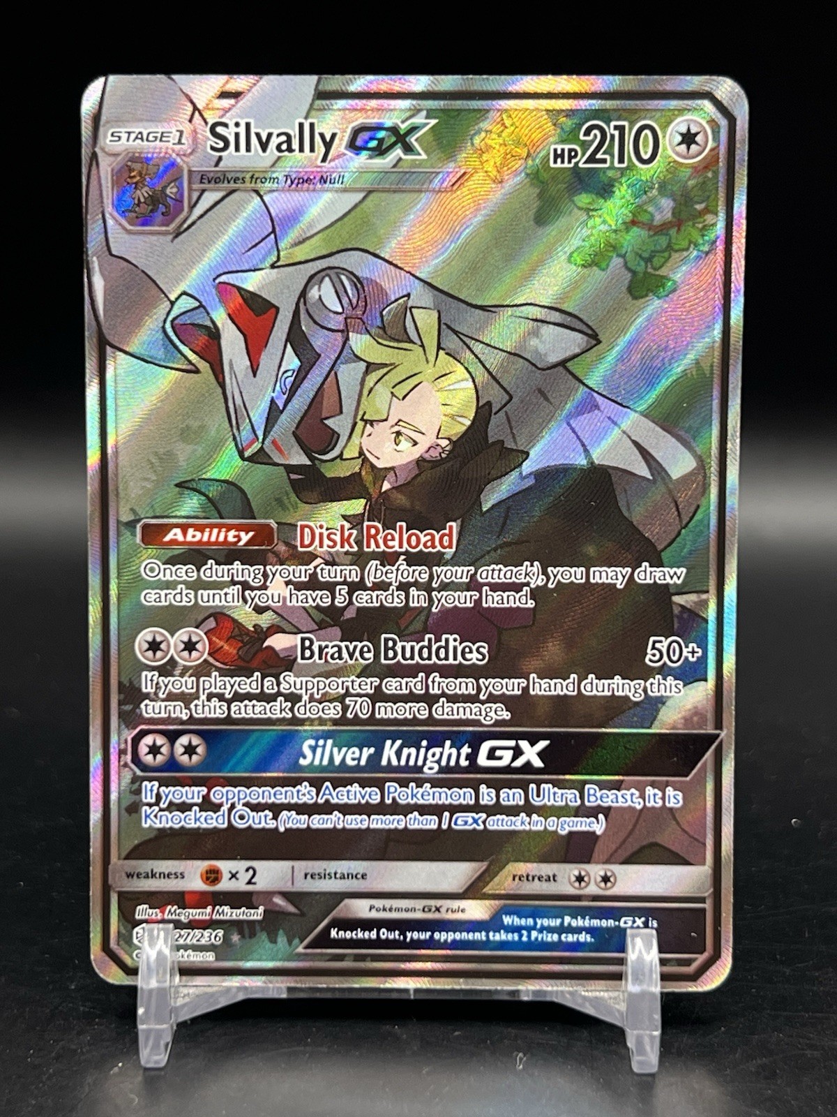Silvally GX (Full Art) 227/236 Sm Cosmic Eclipse English NM