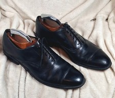 Allen Edmonds Park Avenue Cap Toe Oxford 11C Black USA Dress Shoes Leather