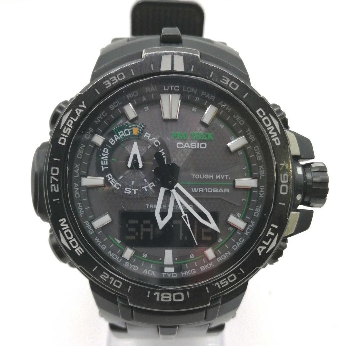 c*o様 CASIO PROTREK PRW-6000Y-1JF Casio Protrek PRW-S6000Y-1JF Triple Sensor RM Series - Shopping In