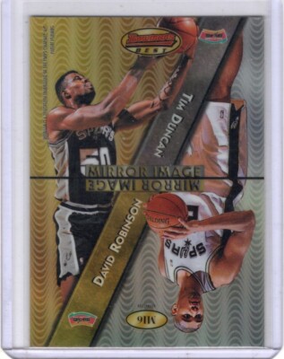 1997-98 Bowman's Best Mirror Image Refractor M16 Duncan Robinson Kemp Camby