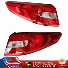 Tail Lights Rear Back Lamps Pair Set for Hyundai Sonata 2015 2016 2017 LH + RH