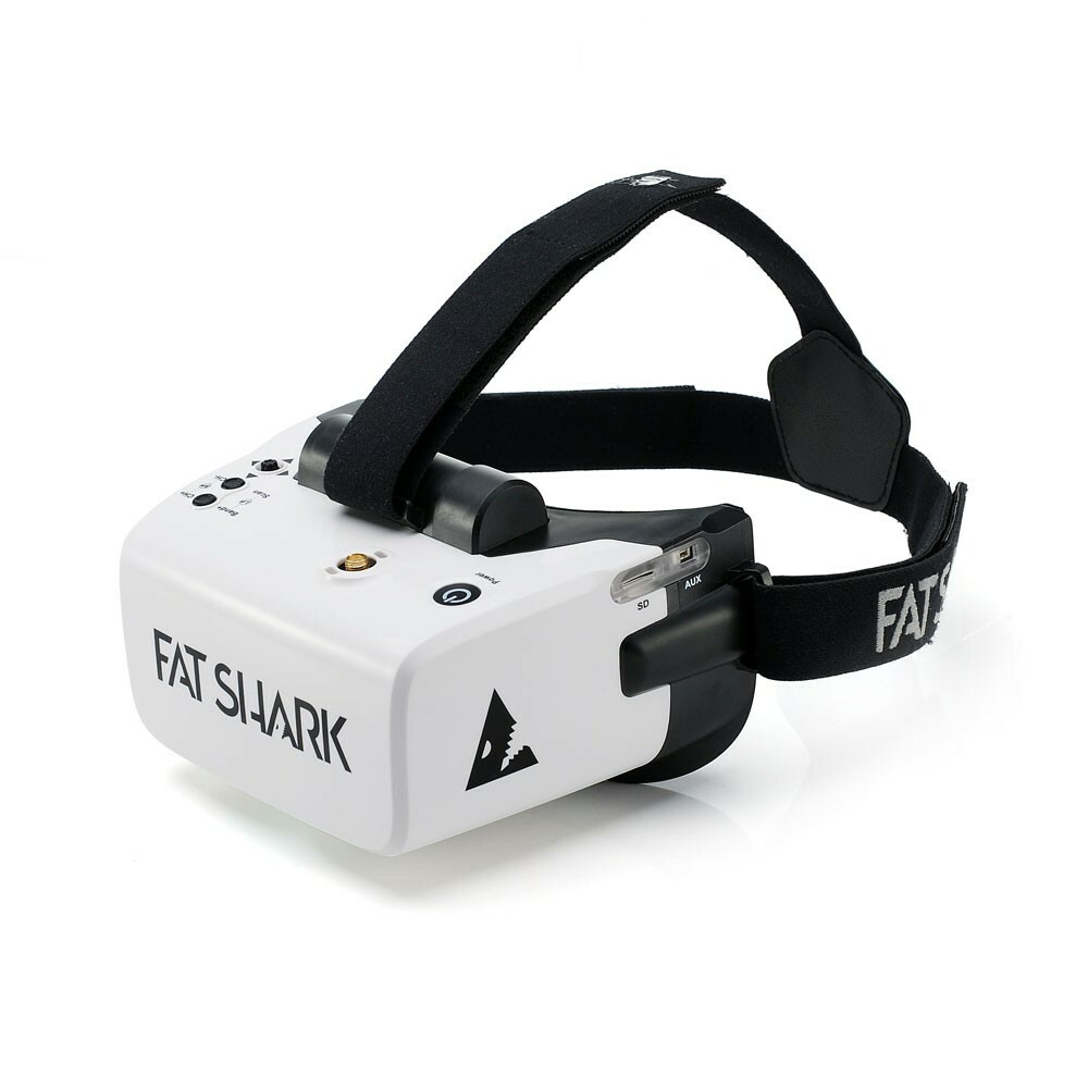 Fat Shark FSV1132 Scout FPV Goggles 1136 x 640 Resolution - Used