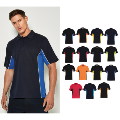 Kustom Kit Gamegear Casual Track Polo Shirt (KK475) - Short Sleeves Collar T-shi