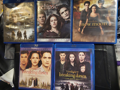 Blu-ray lot of 5 | The Twilight Saga / very nice condition