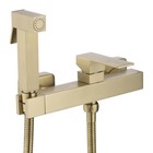 Brushed Gold Handheld Bidet Spray Luxury Toilet Bathroom Spray Kit ...