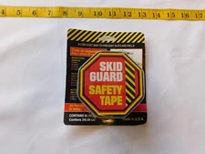 Skid Guard 61202 Indoor/Outdoor Black Backed Anti-Slip Roll Tape 96 Inches Long