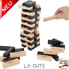 Trinkspiel Holz Partyspiel Erwachsene Wackelturm Trink Party Spiel Partyspiel