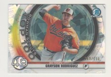 2020 Bowman Chrome SCOUTS TOP 100 ATOMIC REFRACTOR GRAYSON RODRIGUEZ RC 69/150