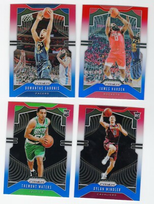 2019-20 Panini Prizm RWB RED WHITE BLUE Basketball #1-200 You Choose Pick