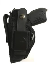 OWB Gun Holster fits CZ 70 Black Nylon Pro-Tech Outdoors WSB Ambidextrous
