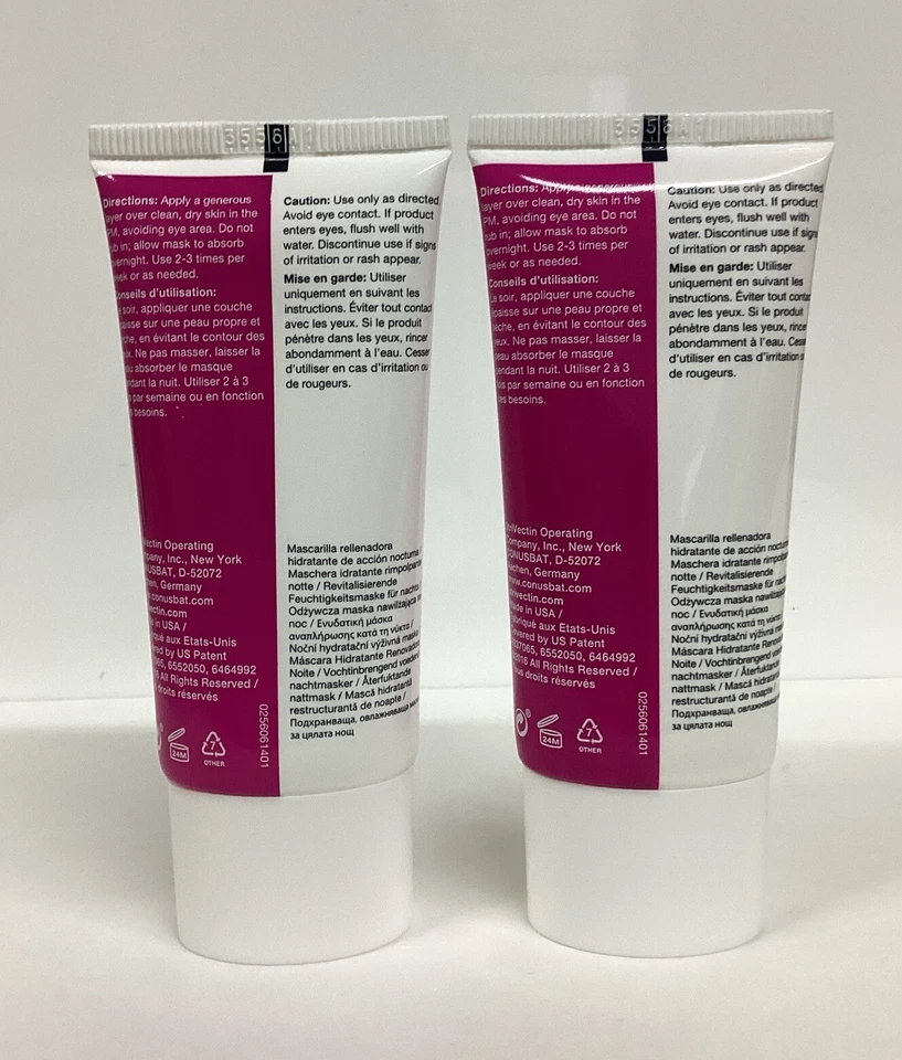 StriVectin LOTE DE 2 mascarillas hidratantes nocturnas 1 oz como en la foto, ¡SELLADAS sin caja! Foto 3 de 4