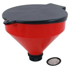 250mm Ölfass Trichter mit Grilldeckel Filter Ölablässe Abfall direkt ins Fass