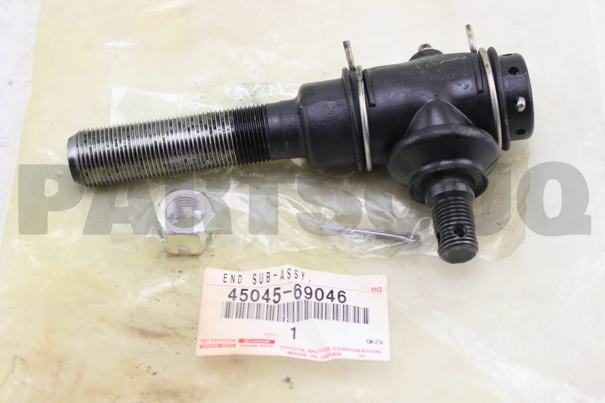 4504569046 Genuine Toyota END SUB-ASSY, STEERING RELAY ROD, RH/LH