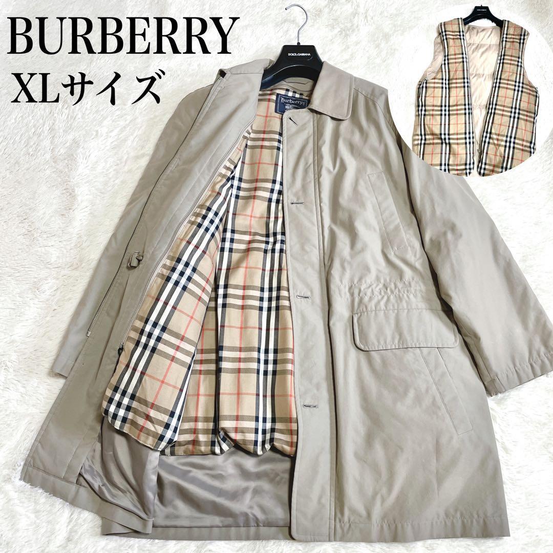 Burberry Women US Size XL Nova Check Down Liner Coat Beige