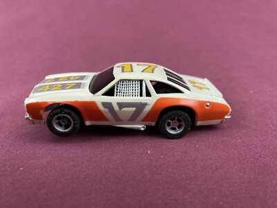 Vintage Aurora AFX HO Scale Slot Car Chevy Chevelle #17 White