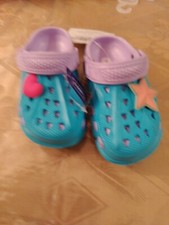 NEW Girls cute Sandals Summer Beach clogs Shoes SLIP-ON asst colors