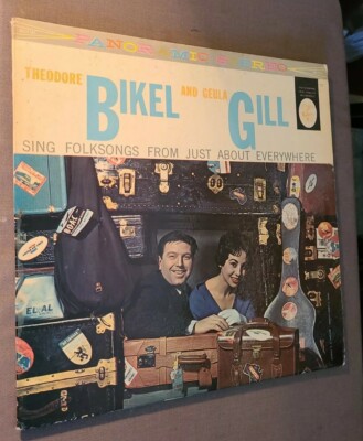 Theodore Bikel And Geula Gill Sing Folk Songs From Just About Everywhere LP