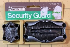 Amerock Carriage House Door Chain Guard Security C-9065-AS Antique Silver NOS