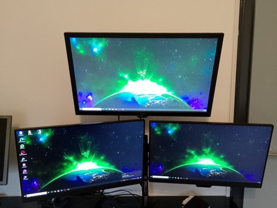 3 x BenQ Monitore