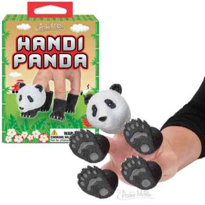 Archie McPhee HandiPanda   Panda Bear Finger Hand Puppets Geschenk für ein Spielzeug