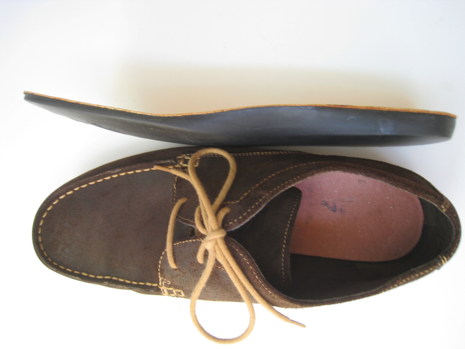 COLE HAAN BROWN SUEDE LEATHER OXFORD MEN'S SIZE US 10M HOT RARE image 8