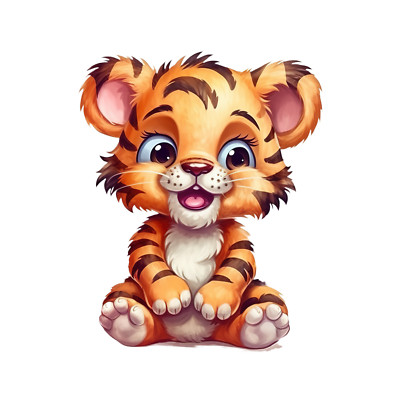 Huge XXXL Car Decal Sticker Tiger Decal