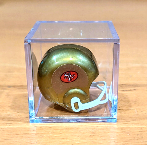 OPI NFL SAN FRANCISCO 49ERS VTG NFL Mini Gumball Football Helmet ...