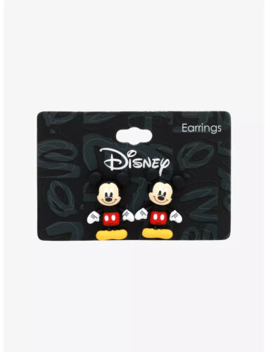 Boucles d'oreilles avant/arrière souris Disney Mickey neuves avec étiquettes - Photo 1/2