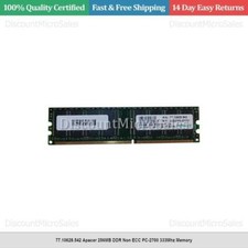 77.10628.542 Apacer 256MB DDR Non ECC PC-2700 333Mhz Memory