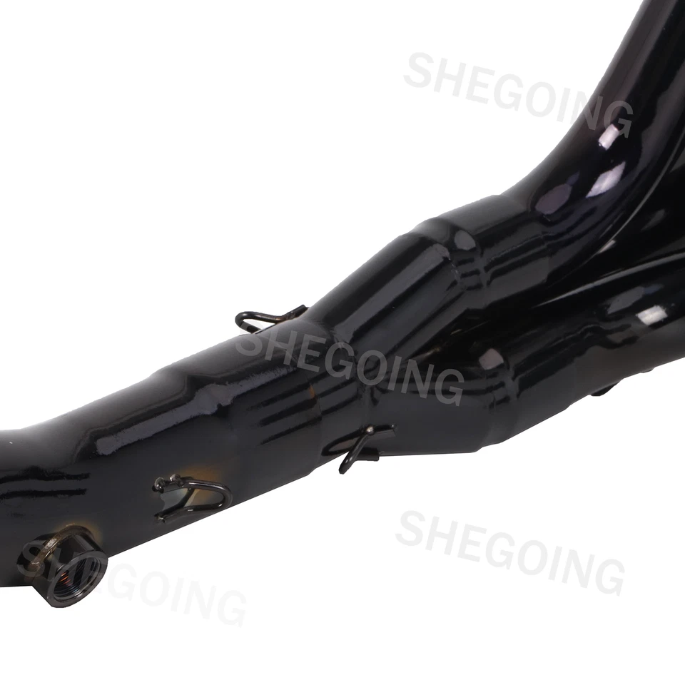 Tubo de escape de enlace delantero para motocicleta Yamaha MT09 FZ09 XSR900 FJ09 2014-2020 Foto 3 de 4