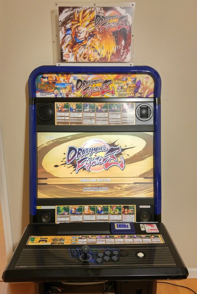 Namco Dragon Ball FighterZ Instruction Art set for Taito Vewlix