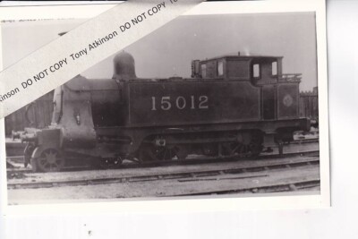 LMS - EX HIGHLAND - 4-4-0T NO. 15012 @ PERTH - VINTAGE IMAGE - # L17124