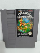 Thumbnail of ebay&reg; auction 405458720873 | NES - JOE AND MAC - CAVEMAN NINJA